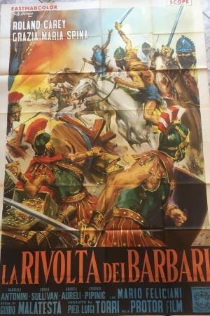 La rivolta dei barbari's Poster