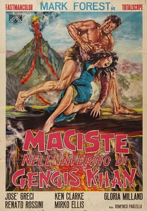 Maciste nell'inferno di Gengis Khan's Poster