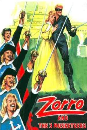Zorro e i tre Moschettieri's Poster