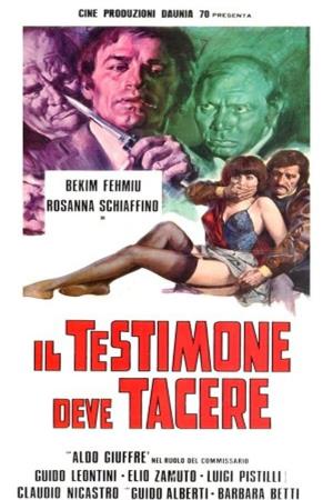 Il testimone deve tacere's Poster
