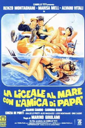 La liceale al mare con l'amica di papa''s Poster