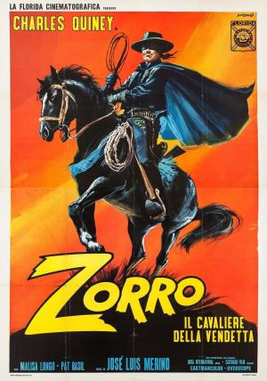 Zorro il cavaliere della vendetta's Poster