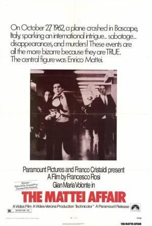 Il caso Mattei's Poster