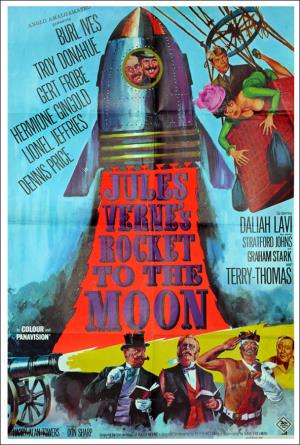 Jules Verne's Rocket To The Moon's Poster