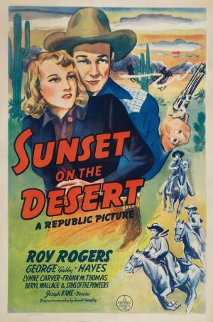 Desert Sunset (Desert Sunsets)'s Poster