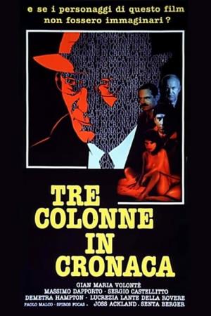 Tre colonne in cronaca's Poster