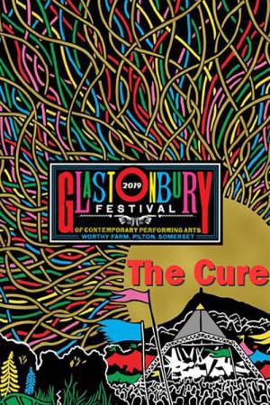 The Cure at Glastonbury 2019's Poster