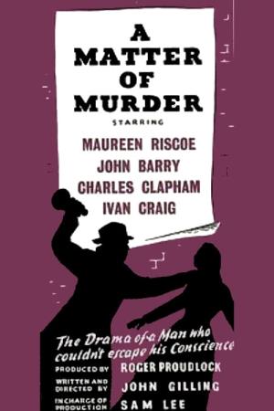 A Matter of Murder's Poster