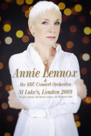 Annie Lennox at the BBC's Poster