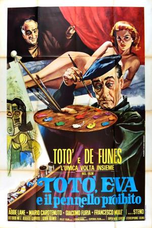 Toto', Eva e il pennello proibito - Toto', Eva e il pennello proibito's Poster