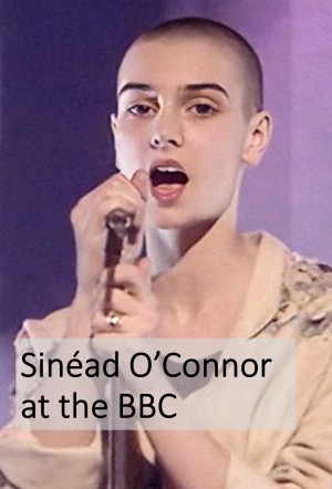Sinéad O'Connor at the BBC's Poster