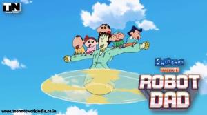 Shin Chan Movie Robot Dad Poster