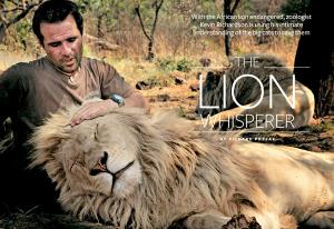 The Lion Whisperer Poster