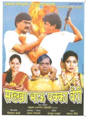 Sakkha Bhau Pakka Vairi Poster