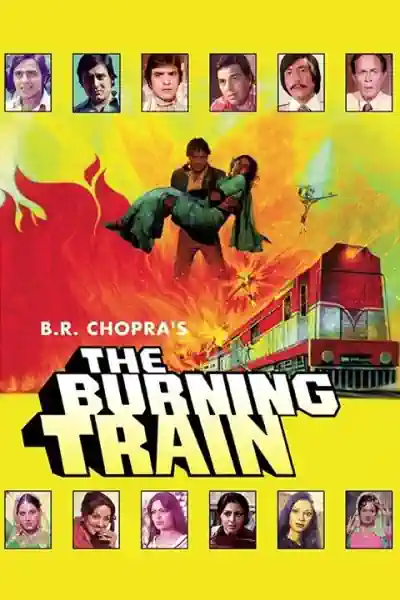 The Burning Train Poster