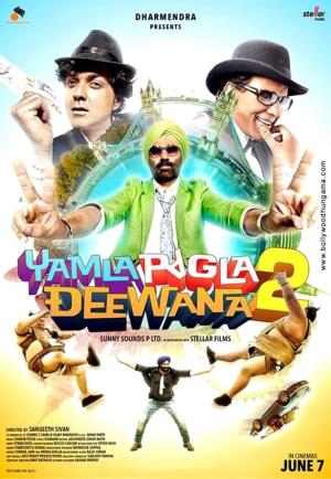 Yamla Pagla Deewana 2 Poster