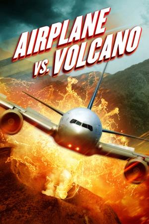 Airplane vs Volcano Poster