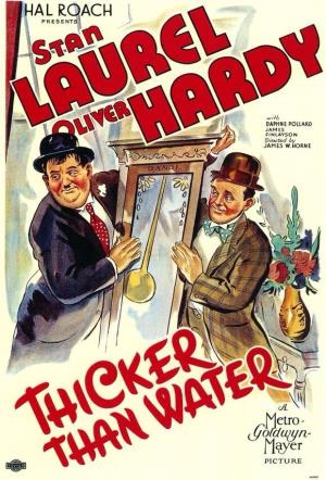 Thicker Than Water Poster