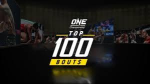 ONE Championship Top 100 Bouts Poster