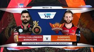 IPL 2019 Hlts. RCB v SRH Poster