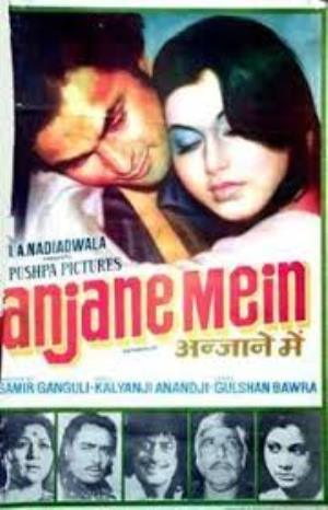 Anjane Mein Poster