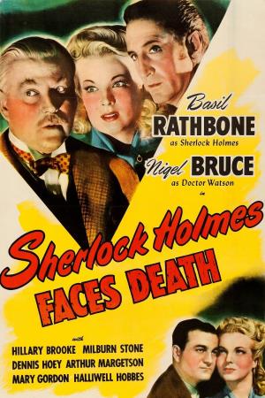 Sherlock Holmes Faces Death Poster