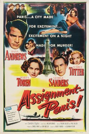 Assignment Paris Poster