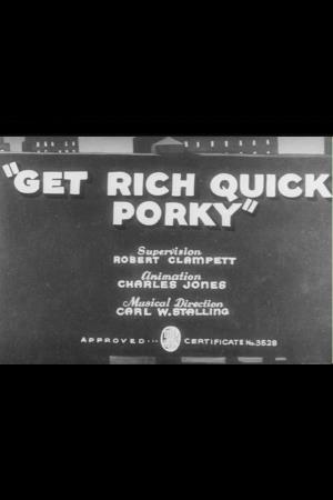 Get Rich Quick Porky Poster