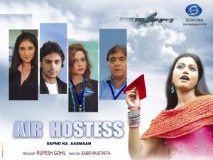 Air Hostess Poster