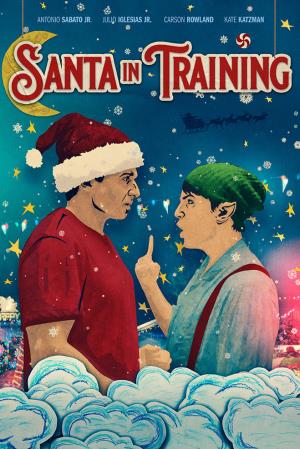 Santa In Training Poster