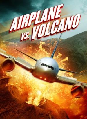 Airplane vs. Volcano Poster