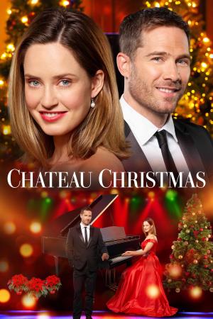 Chateau Christmas Poster