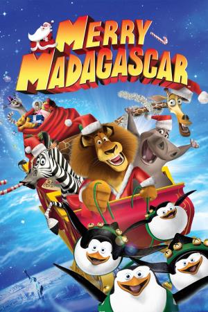 Merry Madagascar Poster