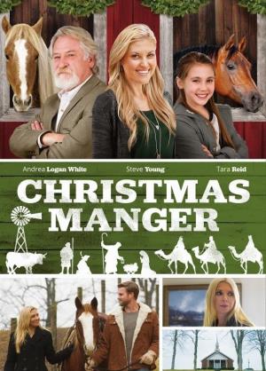 Christmas Manger Poster