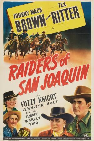 Raiders of San Joaquin Poster