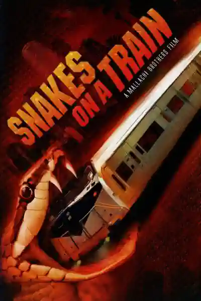 Snakes On A Train Poster