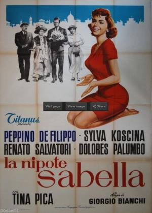 La nipote Sabella Poster