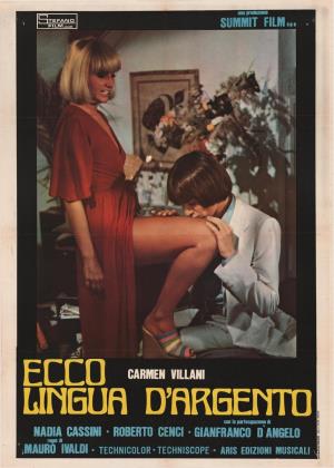 Ecco lingua d'argento Poster