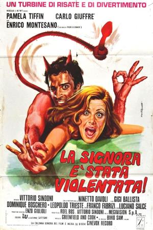 La signora e' stata violentata Poster