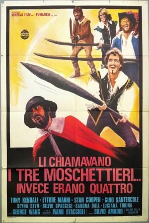 I quattro moschettieri Poster