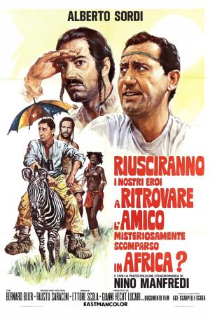 Riusciranno i nostri eroi a ritrovare l'amico misteriosamente scomparso in Africa? Poster