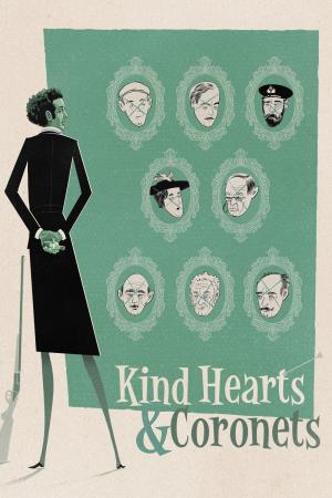 Kind Hearts and Coronets Poster