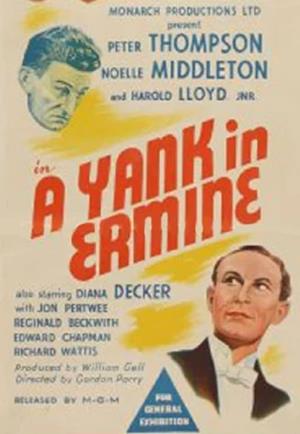 A Yank In Ermine Poster