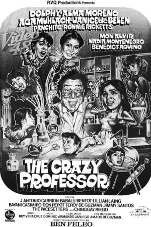 THE CRAZY PROFESSOR Poster