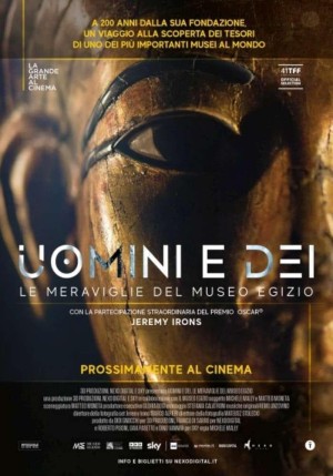 Uomini e Dei. Le meraviglie del museo egizio Poster